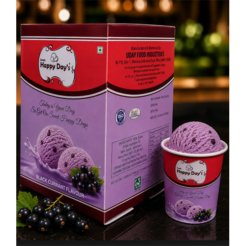 black currant Ice Cream