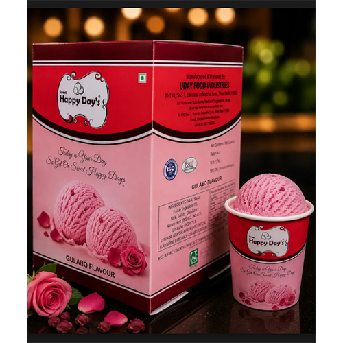 gulabo flavour Ice Cream