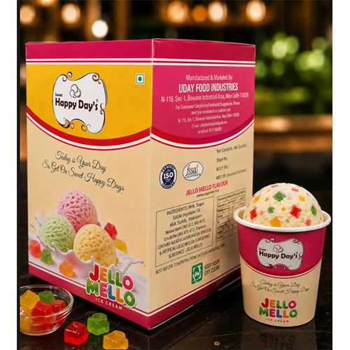 jello mello flavour Ice Cream