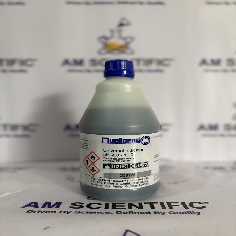 Universal Indicator PH 4-11 500ml Qualigens