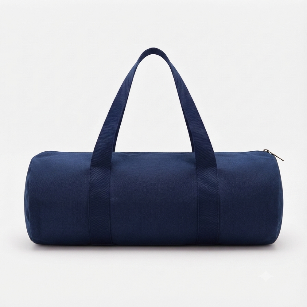 Canvas Gym Cylindrical Duffle Bag