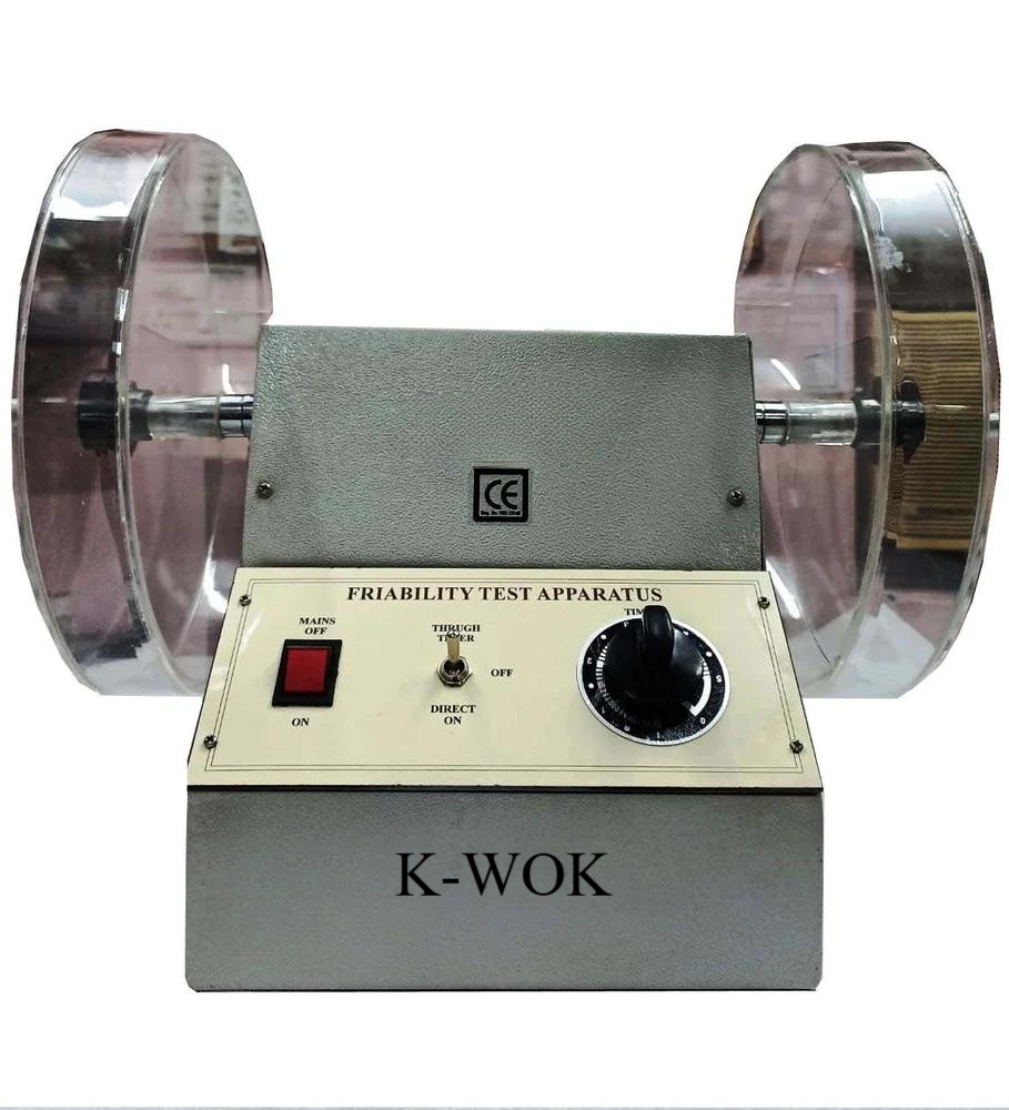 K-Wok Double Friability Test Apparatus Analog - Accuracy: 1 Rpm Psi