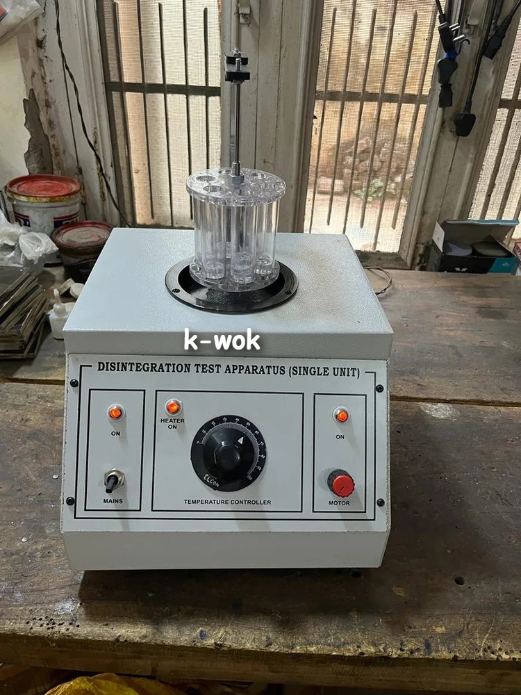 K-Wok (Manual) Single Tablet Dissolution Test Apparatus - Color: Blue