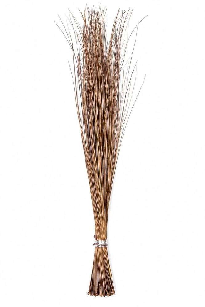 Palm Stick Broom - Color: Brown