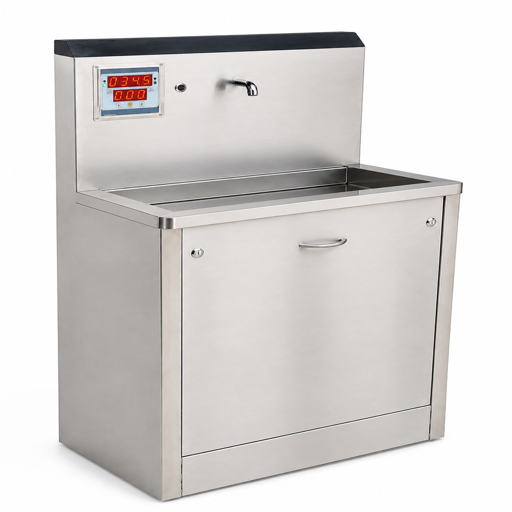 One-bay Surgical Scrub Station with Controller