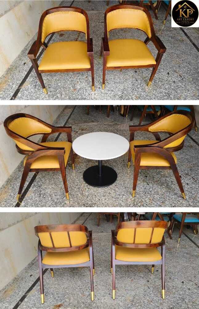 Wooden Restaurant Arm Chair