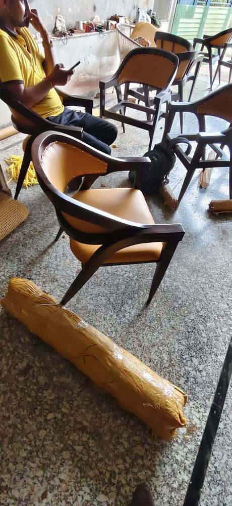 Wooden Restaurant Arm Chair