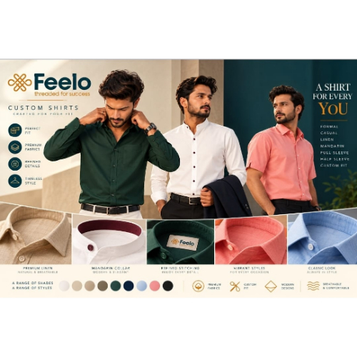 Feelo Custom Shirts - Age Group: Adults