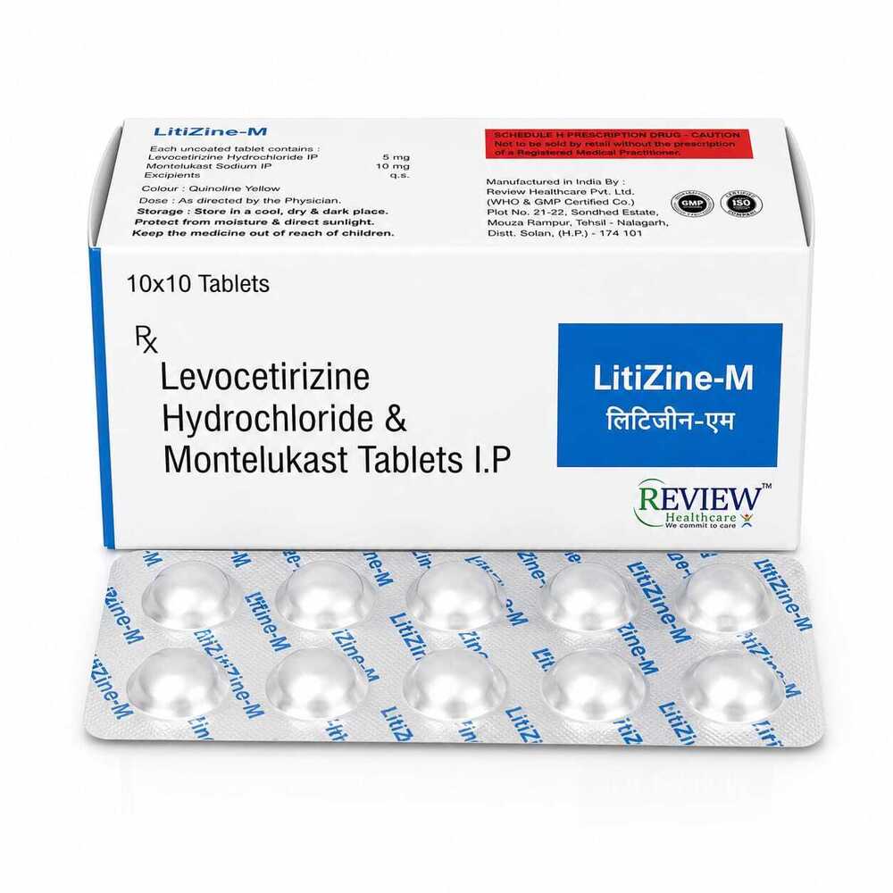 Levocetirizine Hydrochloride and Montelukast Tablet