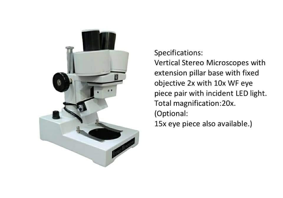 K-Wok Inclined Stereo Microscope - Color: White