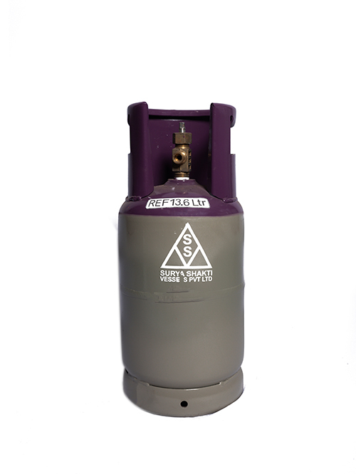 13.6 LTRS Refillable Refrigerant Cylinders