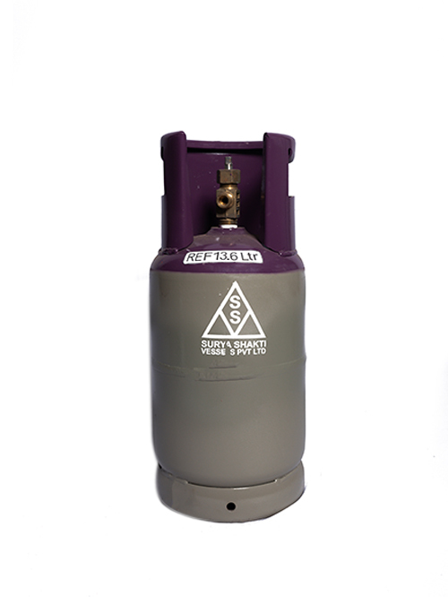 13.6 LTRS HTS Refillable Refrigerant Cylinders