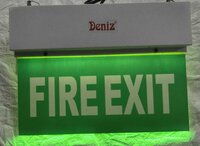 Acrylic Led Signboard - Application: Emergency Fire Exit Indication