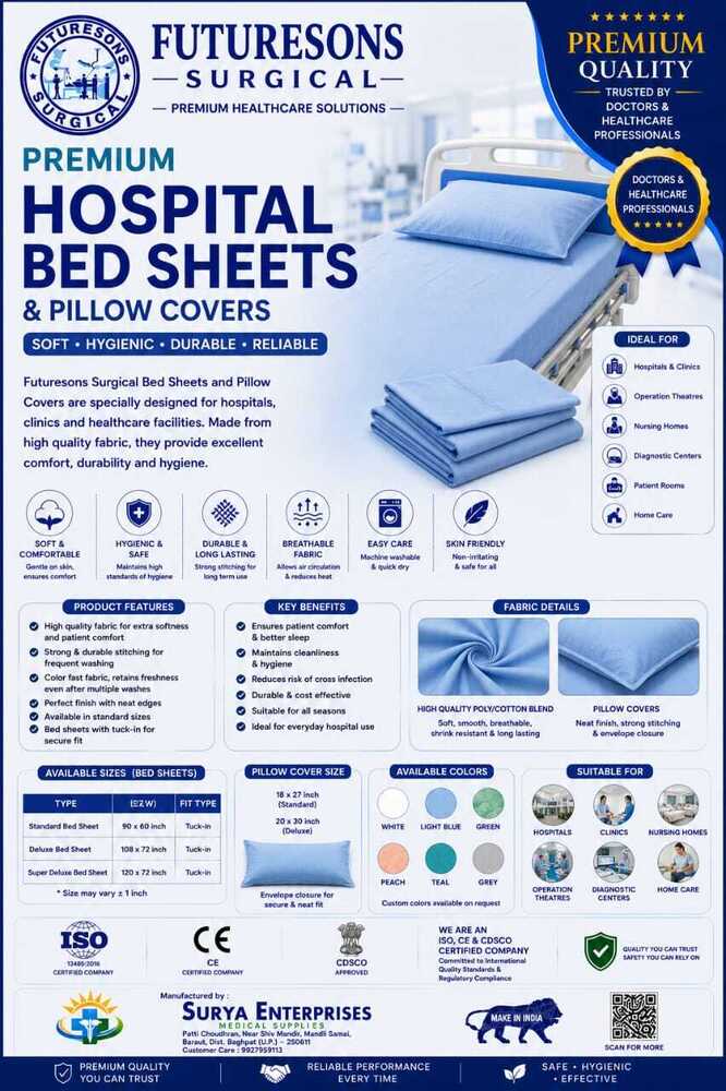 Premium Hospital Bed Sheets