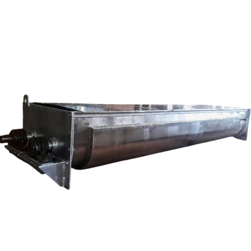 Continuous Paddle Mixer Machine - Color: Metallic Grey