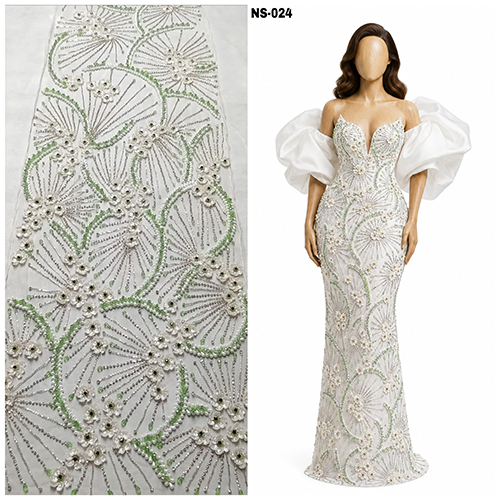 Embroidery handwork desiner fabric
