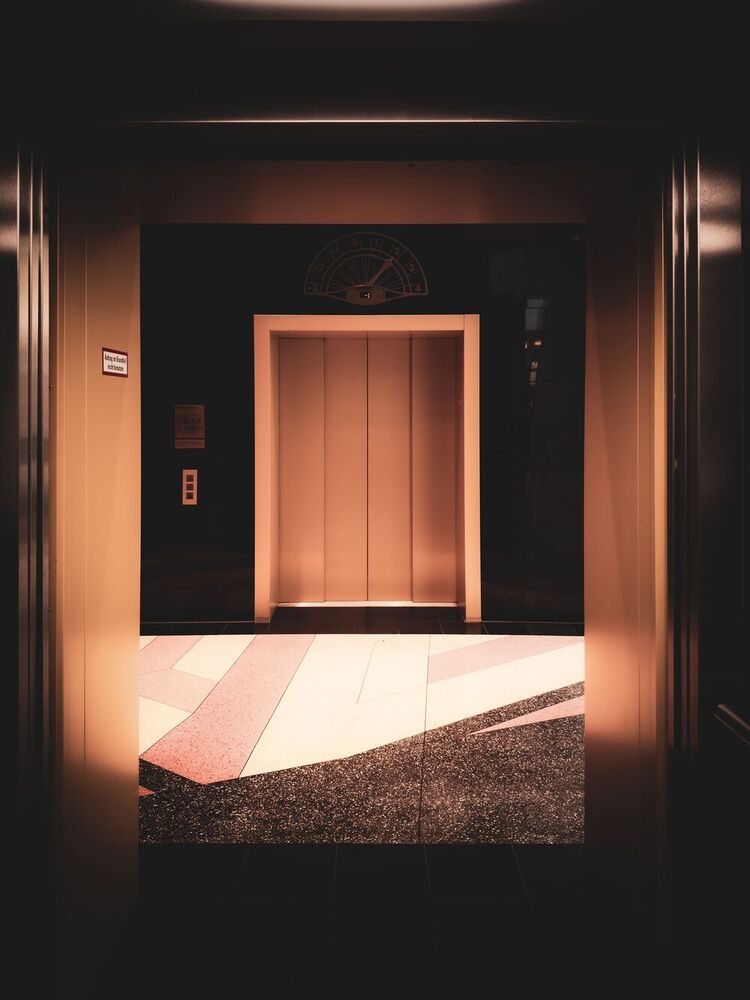 13 Person ThyssenKrupp Glass Door Elevator