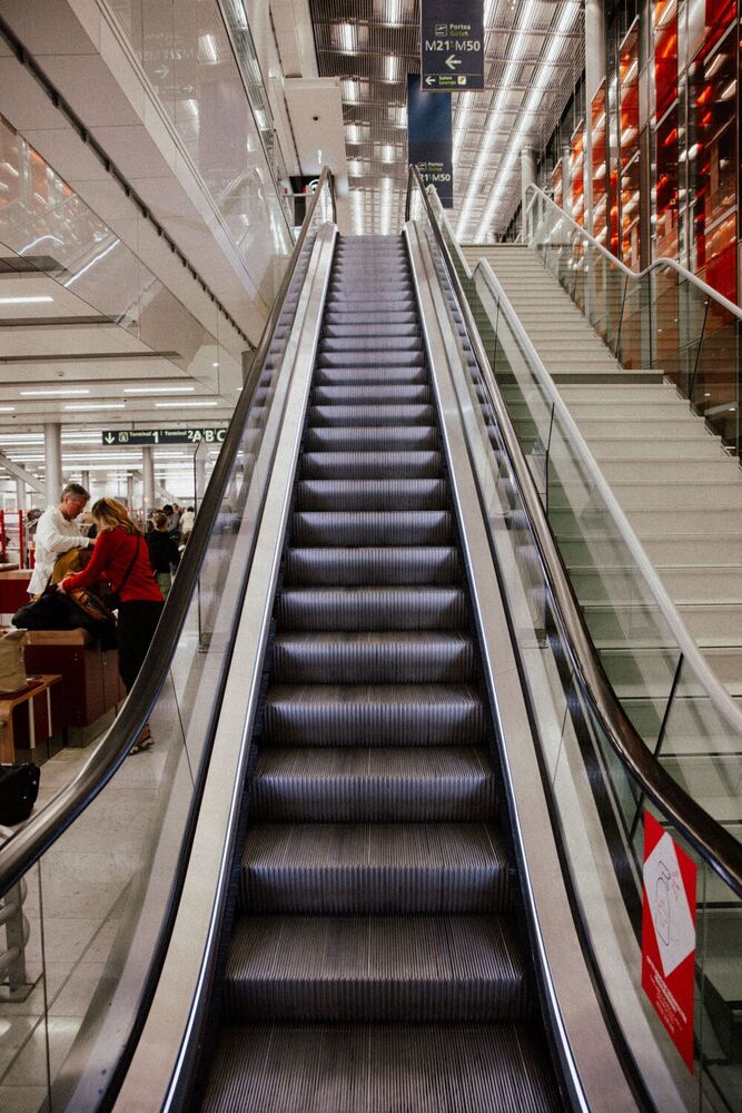 800 mm Kone Moving Walkway Escalator