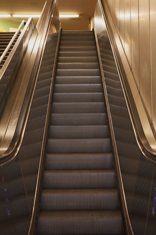 800 mm Kone Moving Walkway Escalator