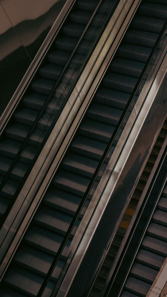 800 mm Kone Moving Walkway Escalator