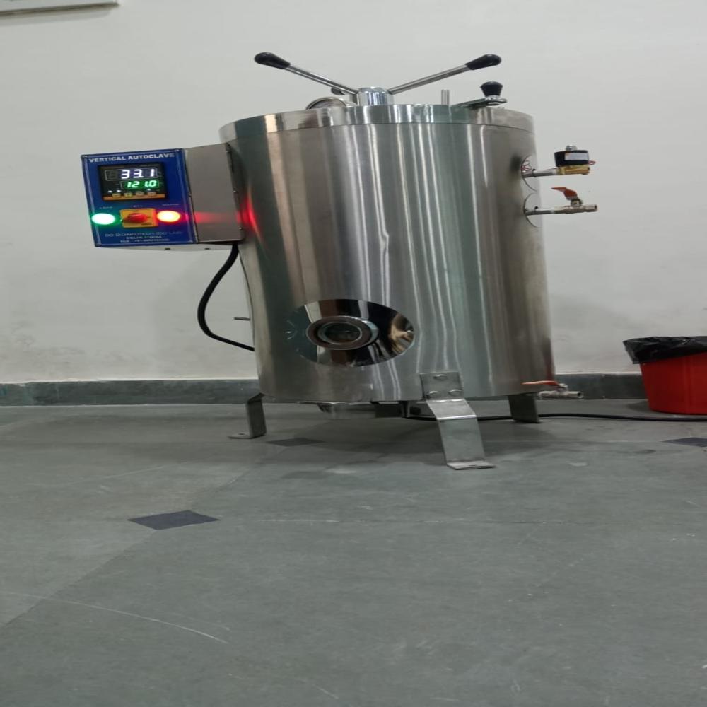 Vertical Laboratory Autoclave