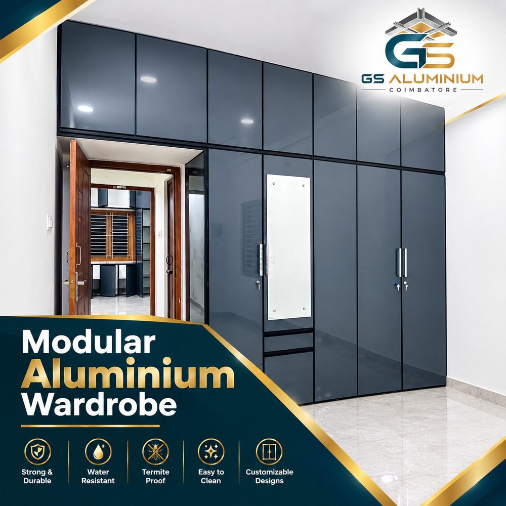 Modular Aluminium Wardrobe