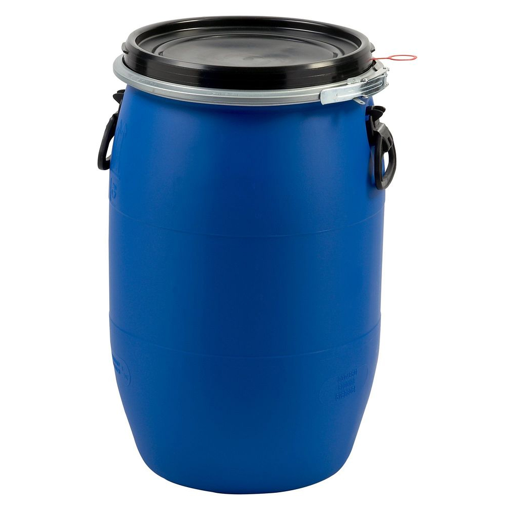 100L Blue HDPE Drum