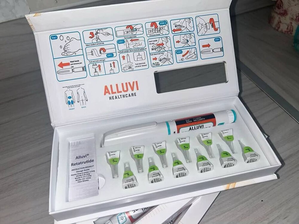 Alluvi 40mg Retatrutide Injection Prefilled Pen Peptide Injection For Weight Loss