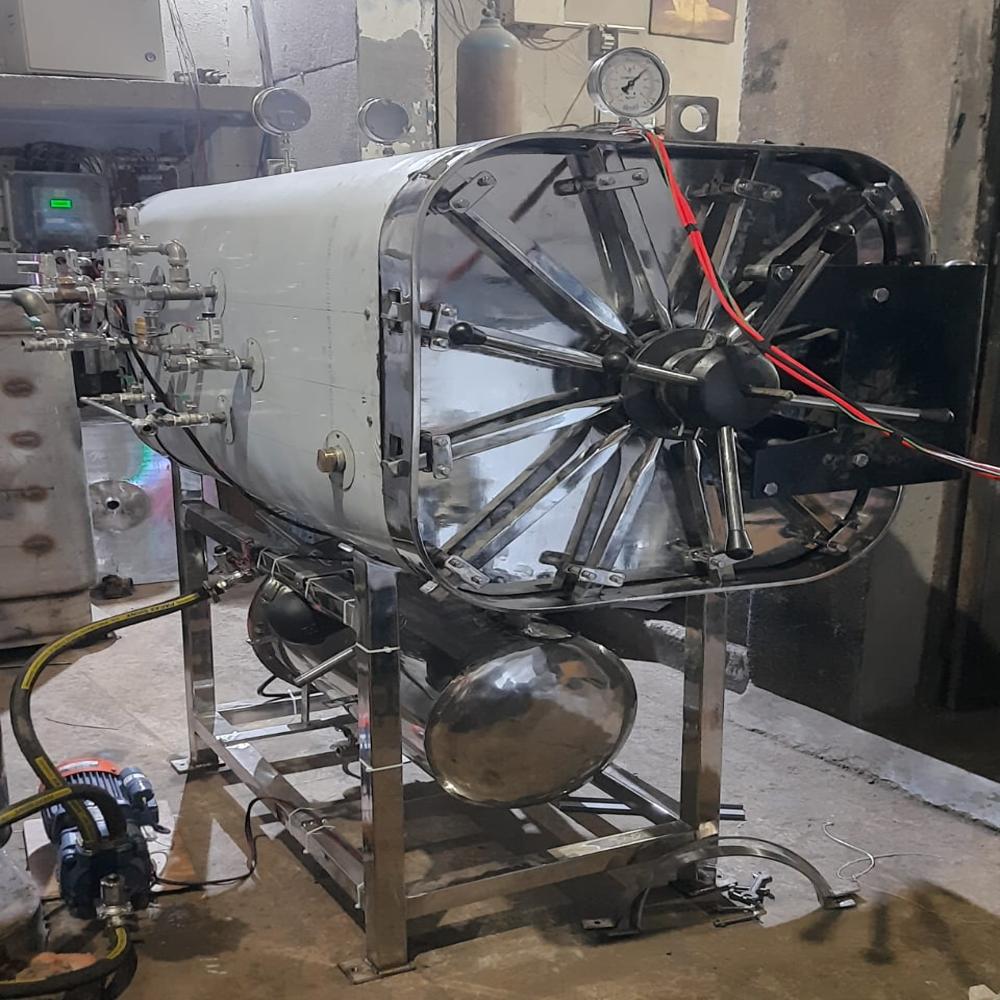 Horizontal Rectangular Autoclave