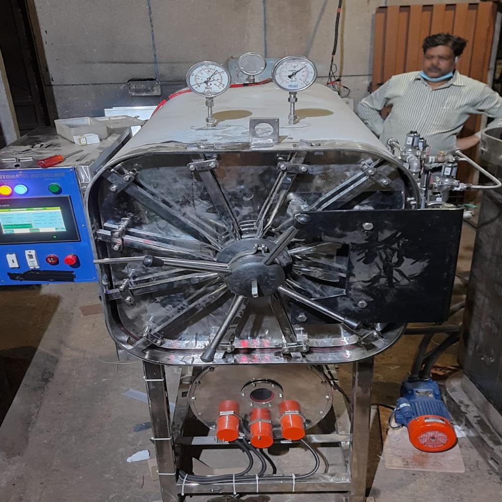 Horizontal Rectangular Autoclave