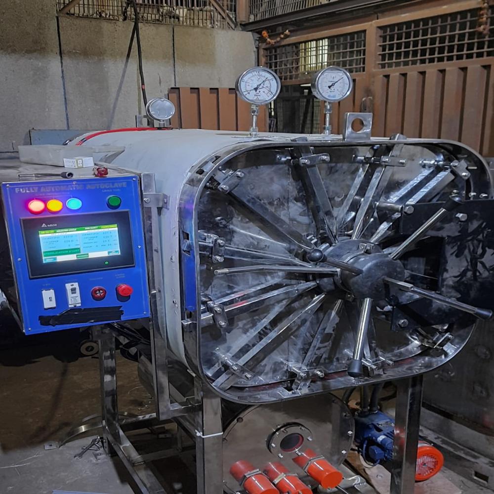 Horizontal Rectangular Autoclave