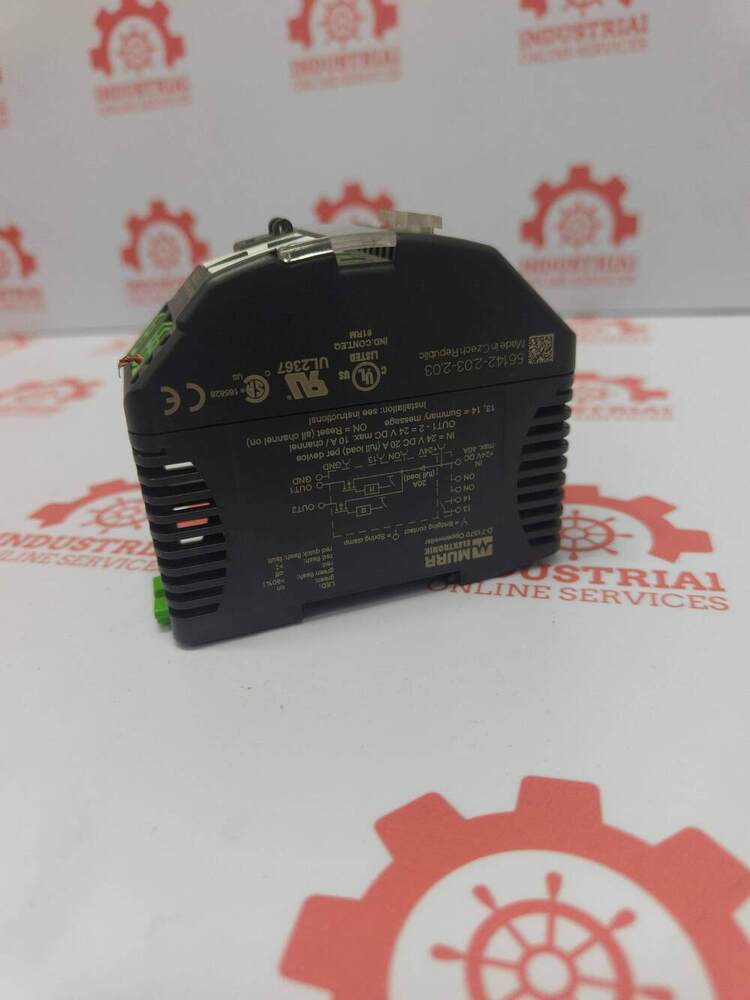 MURR ELEKTRONIK 9000-41042-0401000 2-Channel Electronic Circuit Protection Module