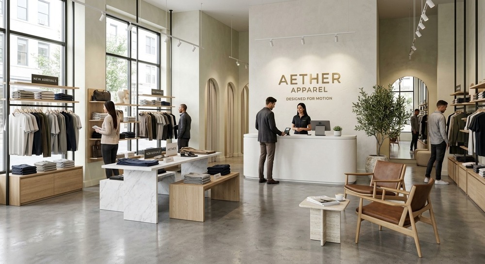 Retail Clothing Store Interior Design Services
