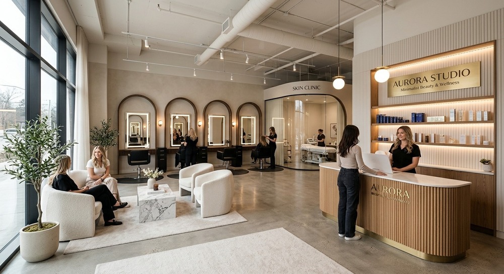 Salon Interior Design Services
