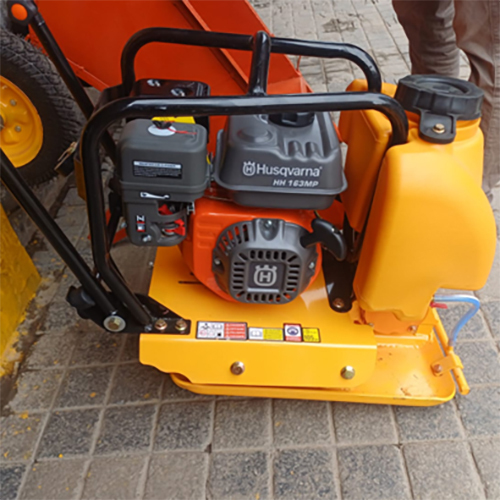 TE 4 Ton Compactor with Husqvarna 168MP 5HP Petrol Engine and Water Tank