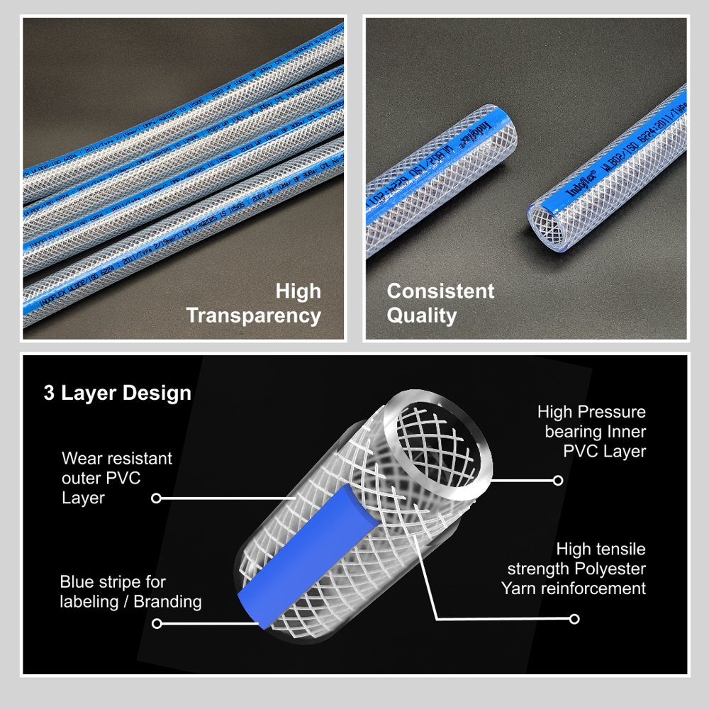 PVC Nylon Braided Hose