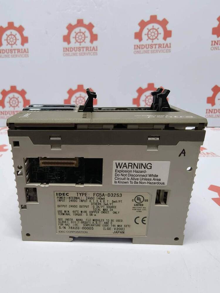 IDEC FC5A-D32S3 24V DC CPU Module