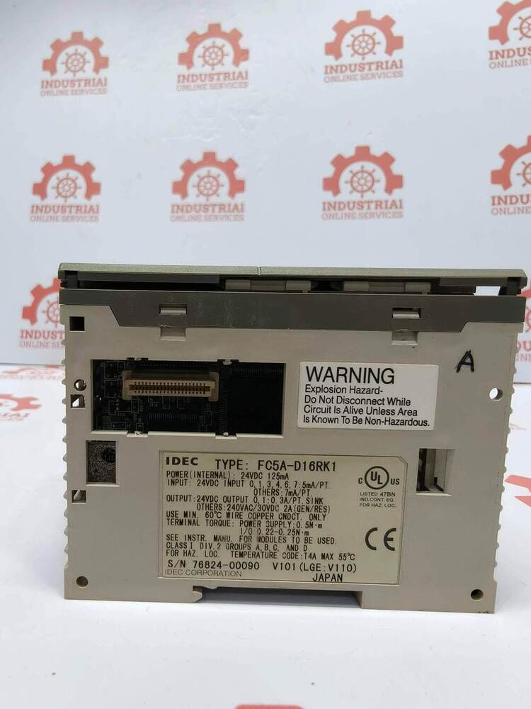 IDEC FC5A-D16RK1 MicroSmart Pentra PLC CPU Module