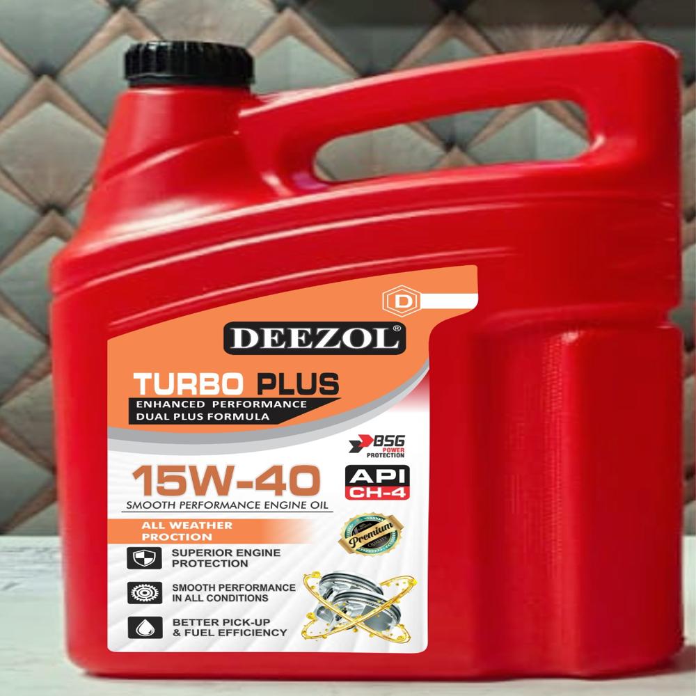 Deezol Turbo Plus 15W-40 - Application: Engine Crankcase Lubrication