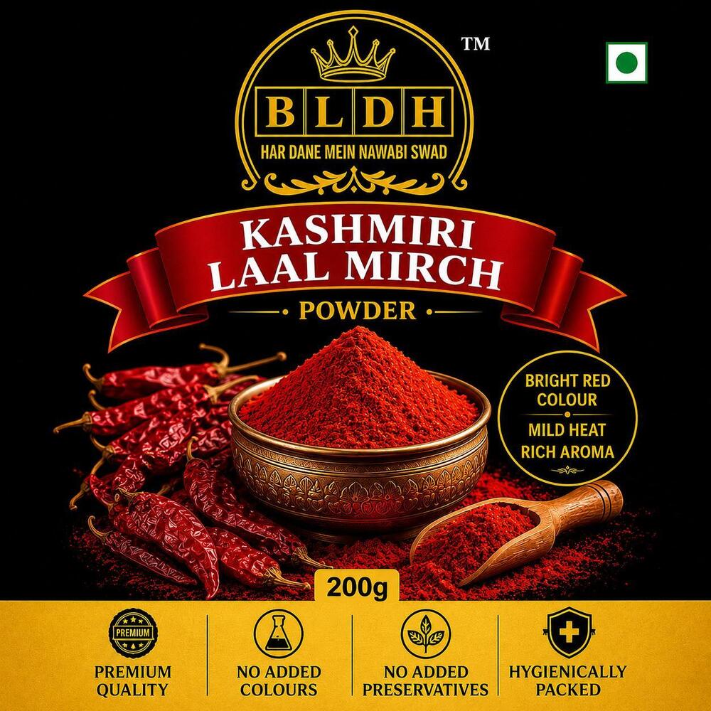 200gm Kashmiri Laal Mirchi Powder