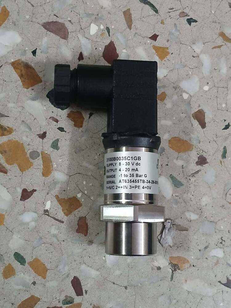 SETRA Pressure Transmitter Part No 3100B0035C1GB Range -1 TO -35 Bar