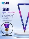 SBI lanyard with metal Cap with branding