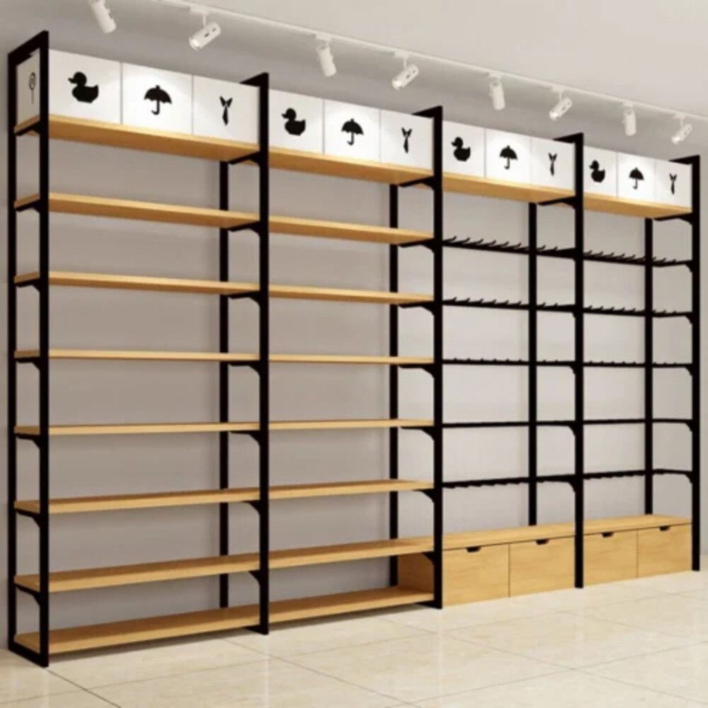 Garment Display Wooden Rack
