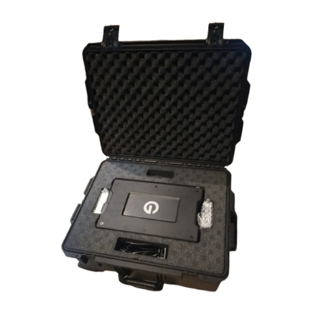 Waterproof Hard Carrying Case - Color: Black
