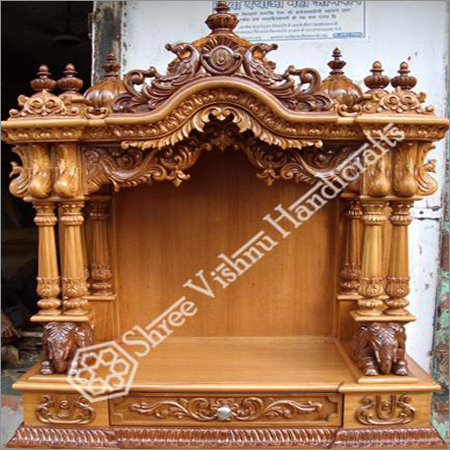 लकड़ी का सजावटी मंदिर