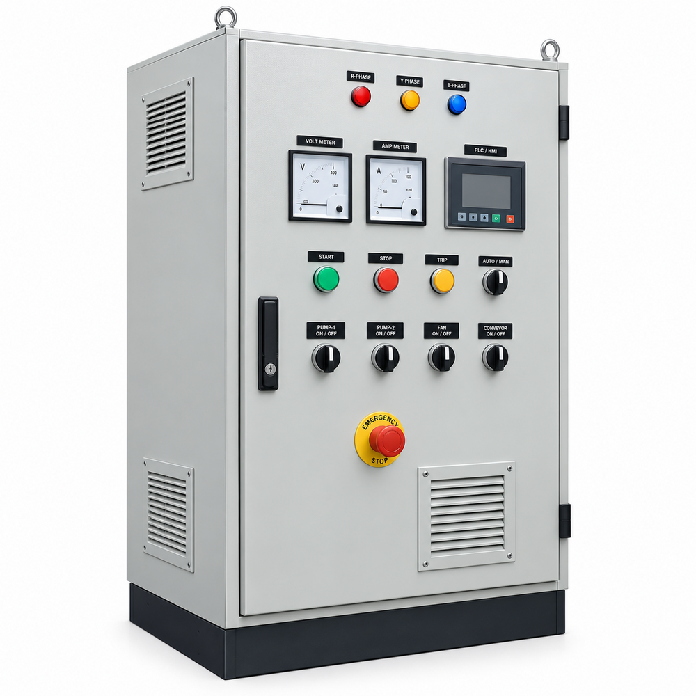 Industrial Control Panel - Material: Mild Steel