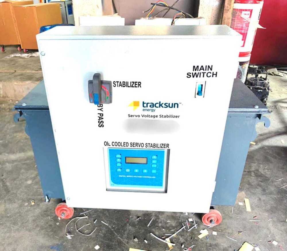 30 KVA Oil Cooled Servo Voltage Stabilizer Without Bypass
