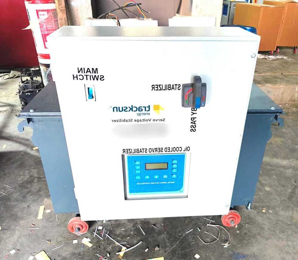 30 KVA Oil Cooled Servo Voltage Stabilizer Without Bypass