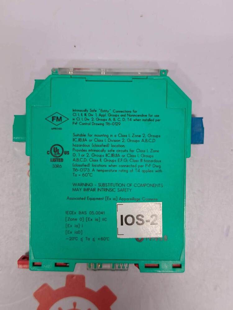 PEPPERL & FUCHS KFD2-CD-EX1.32 1-Channel Isolated Barrier (Galvanic Isolator) Designed For Intrinsic Safety Applications