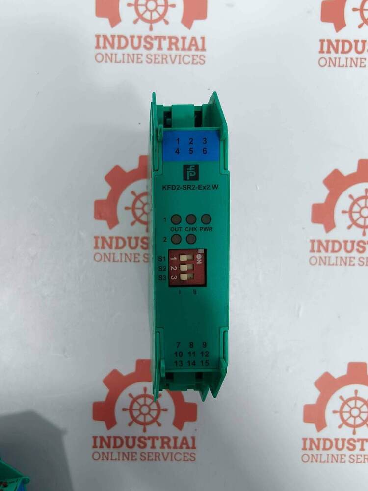 PEPPERL & FUCHS KFD2-SR2-EX2.W 2-Channel Switch Amplifier Designed As An Isolated Barrier For Intrinsically Safe Applications